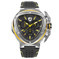 Chronograph Watch - Tonino Lamborghini T9XE-SS Men's Black Spyder X Watch