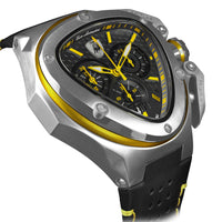 Chronograph Watch - Tonino Lamborghini T9XE-SS Men's Black Spyder X Watch