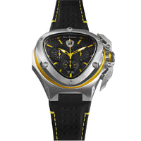 Chronograph Watch - Tonino Lamborghini T9XE-SS Men's Black Spyder X Watch