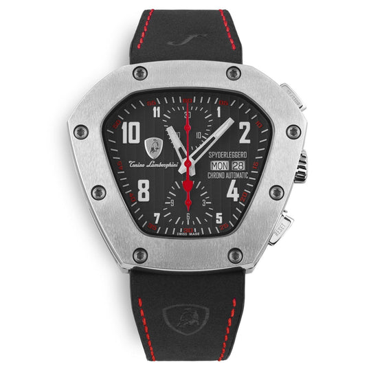Tonino Lamborghini TLF-T07-2 Men's Black Spyderleggro Chrono Watch