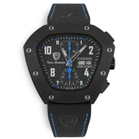 Chronograph Watch - Tonino Lamborghini TLF-T07-4 Men's Black Spyderleggro Chrono Watch