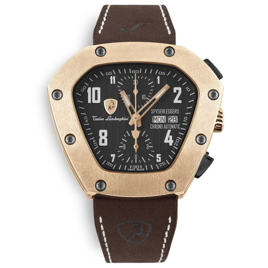 Tonino Lamborghini TLF-T07-5 Men's Brown Spyderleggro Chrono Watch