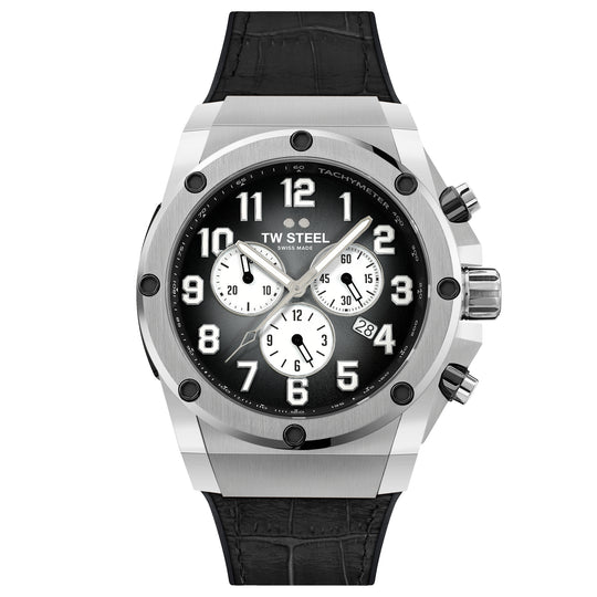 TW Steel Men's Black Ace Genesis Watch ACE130