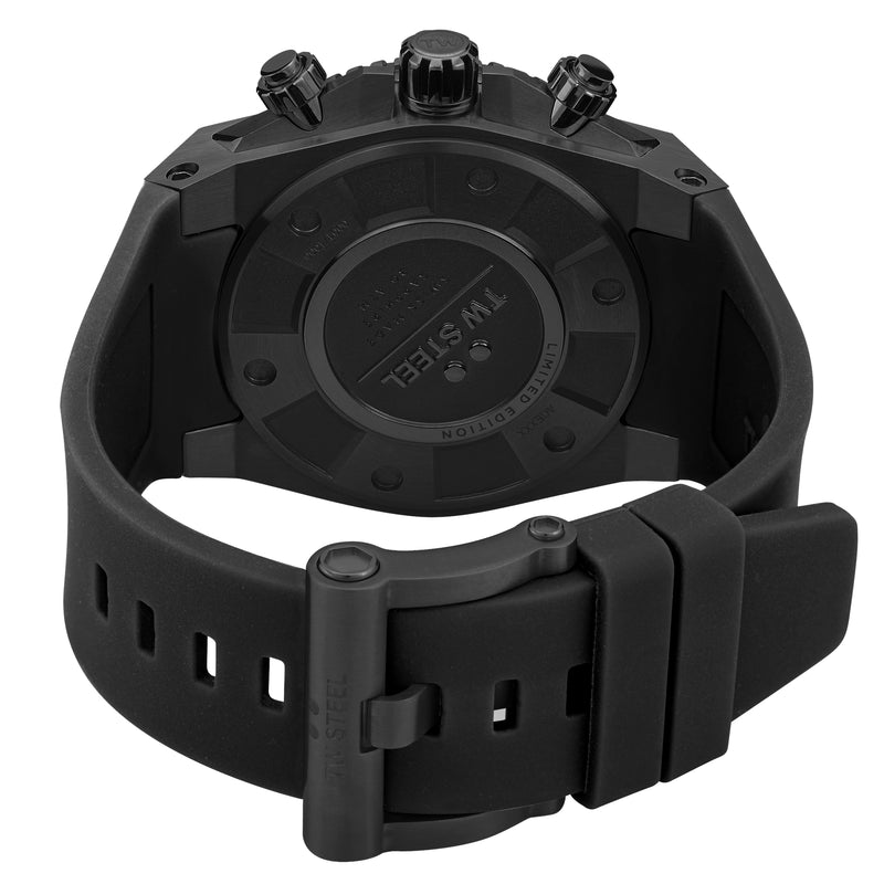 Chronograph Watch - TW Steel Men's Black Ace Genesis Watch ACE413