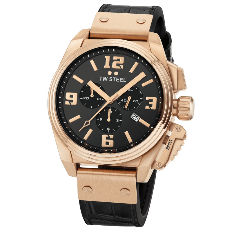 TW Steel Men's Black Canteen Watch TW1014 from WatchPilot™