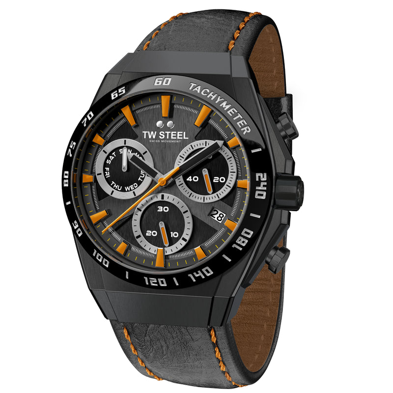Chronograph Watch - TW Steel Men's Black CEO Tech Watch CE4070