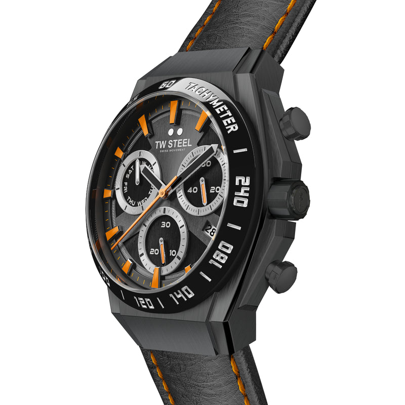 Chronograph Watch - TW Steel Men's Black CEO Tech Watch CE4070