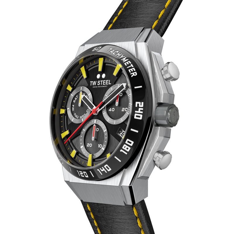 Chronograph Watch - TW Steel Men's Black CEO Tech Watch CE4071