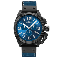 Chronograph Watch - TW Steel Men's Blue Canteen Watch TW1016