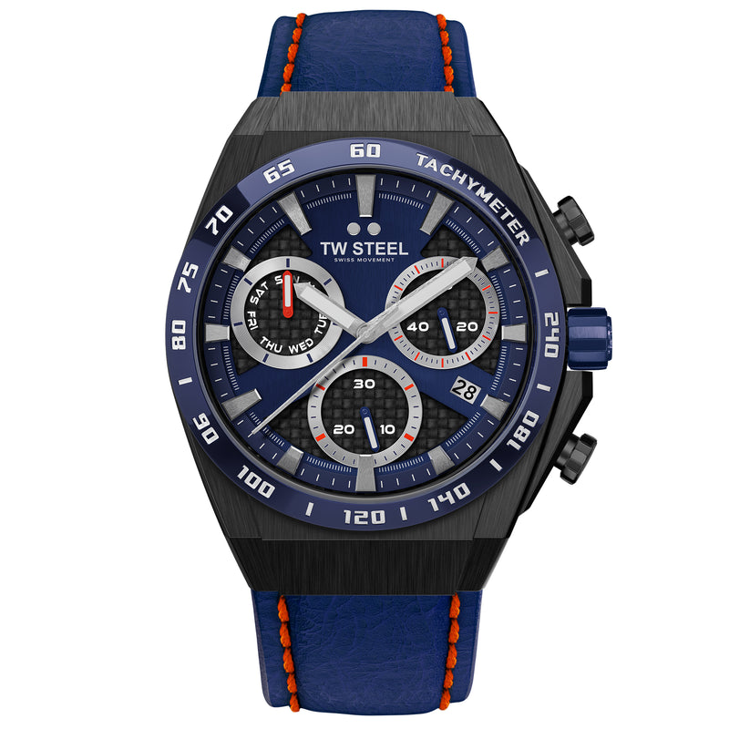 Chronograph Watch - TW Steel Men's Blue CEO Tech Watch CE4072