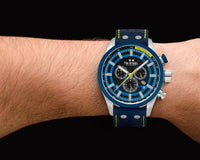 Chronograph Watch - TW Steel Men's Blue Swiss Volante Watch SVS208