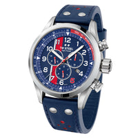 Chronograph Watch - TW Steel Men's Blue Swiss Volante Watch SVS307