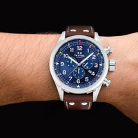 Chronograph Watch - TW Steel Men's Brown Swiss Volante Watch SVS201