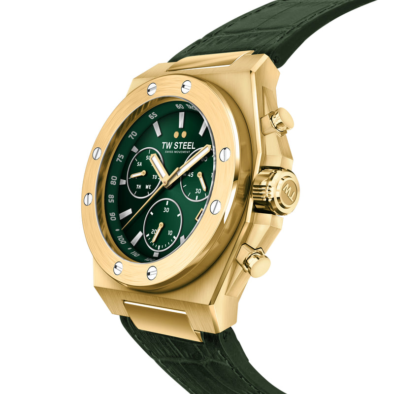 Chronograph Watch - TW Steel Men's Green CEO Tech Watch CE4085