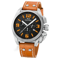 Chronograph Watch - TW Steel Men's Orange Canteen Watch TW1012