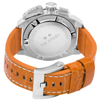 Chronograph Watch - TW Steel Men's Orange Canteen Watch TW1012