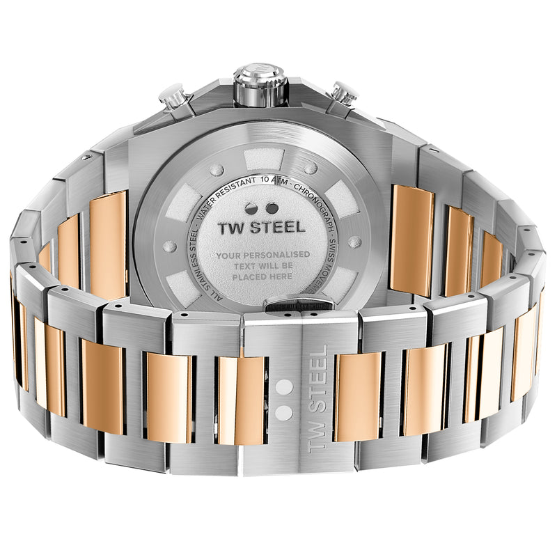 Chronograph Watch - TW Steel Men's Two-Tone CEO Tech Watch CE4083