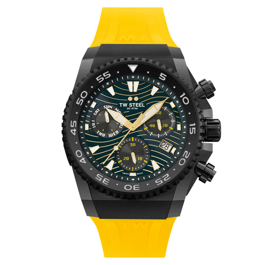 TW Steel Men's Yellow Ace Genesis Watch ACE414