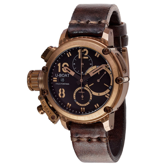 U-Boat 8014 Men's Brown Chimera Chronograph Watch