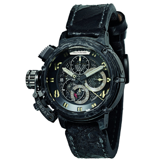 U-Boat 8057 Men's Black Chimera Chronograph Watch