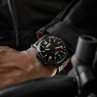Chronograph Watch - U-Boat 8770 Men's Black Capsoil Doppiotempo GMT Watch