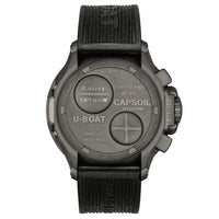 Chronograph Watch - U-Boat 8897 Capsoil 45 Chrono Titanium Men's Watch