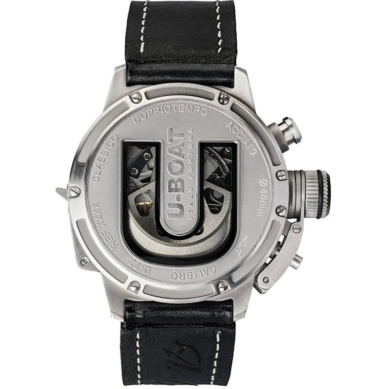 Chronograph Watch - U-Boat 9016 Men's Black Doppiotempo Chronograph Watch