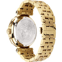 Chronograph Watch - Versace Greca Chrono Men's Gold Watch VEPM00720