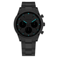 Chronograph Watch - Vescari Chestor Men's Silver Panda Watch VSC-03SP-01