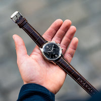 Chronograph Watch - Vescari Chestor Steel Black Chronograph Watch VSC-02SB-2