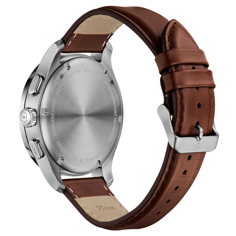 Chronograph Watch - Victorinox Alliance Sport Chrono Men's Brown Watch 241826