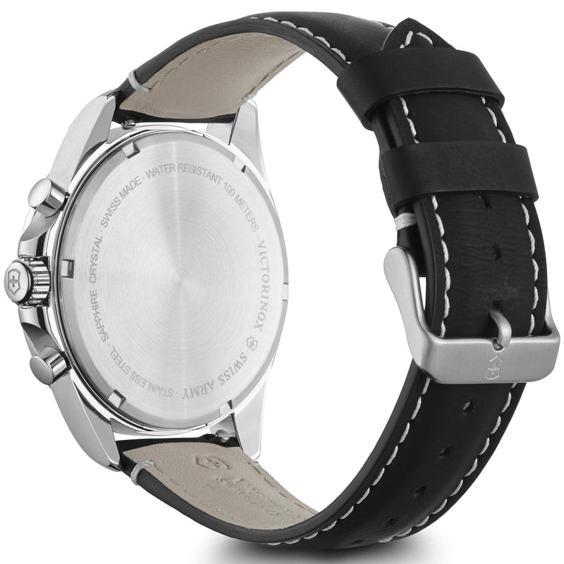 Chronograph Watch - Victorinox FieldForce Chrono Men's Black Watch 241852