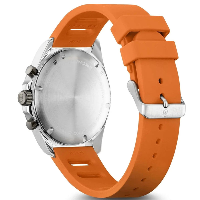 Chronograph Watch - Victorinox FieldForce Sport Chrono Men's Orange Watch 241893