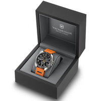 Chronograph Watch - Victorinox FieldForce Sport Chrono Men's Orange Watch 241893