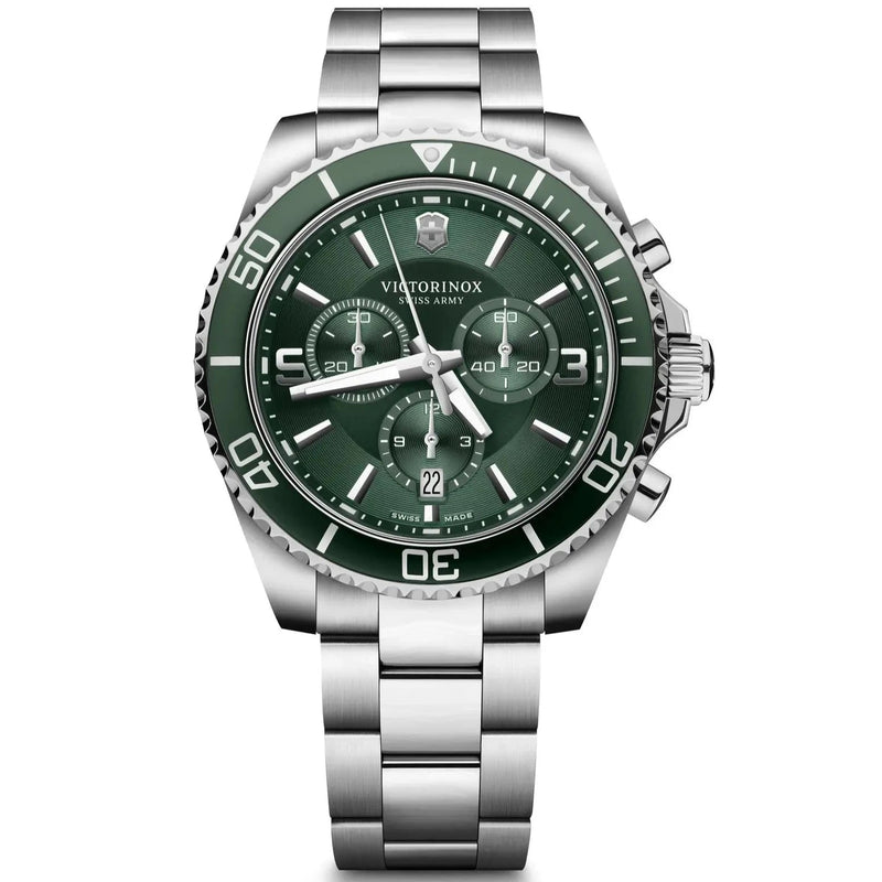 Victorinox Maverick Chrono Men s Green Watch 241946 from WatchPilot