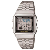 Digital Watch - Casio Collection Unisex Silver Watch A500WEA-1EF