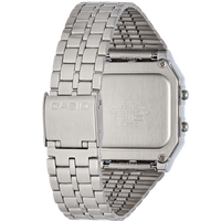 Digital Watch - Casio Collection Unisex Silver Watch A500WEA-1EF