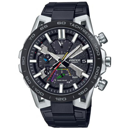 Casio Edifice Herrenuhr Solar Men's Black Watch EQB-2000DC-1AER