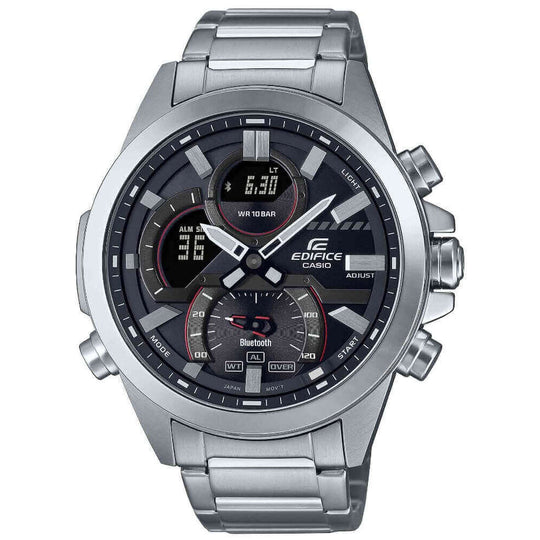 Casio Edifice Smart Chrono Men's Silver Watch ECB-30D-1AEF