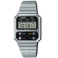 Digital Watch - Casio F100 Classic Unisex Silver Watch A100WE-1AEF