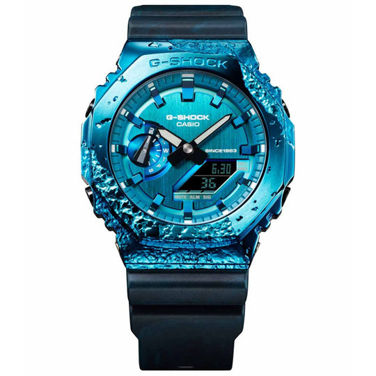 Casio G-Shock 40th Anniversary Adventurer's Stone Men's Blue Watch GM-2140GEM-2AER