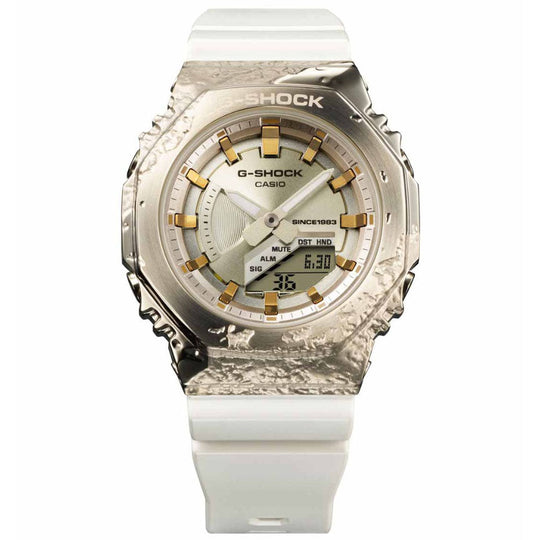 Casio G-Shock 40th Anniversary Adventurer's Stone Men's White Watch GM-S2140GEM-9AER