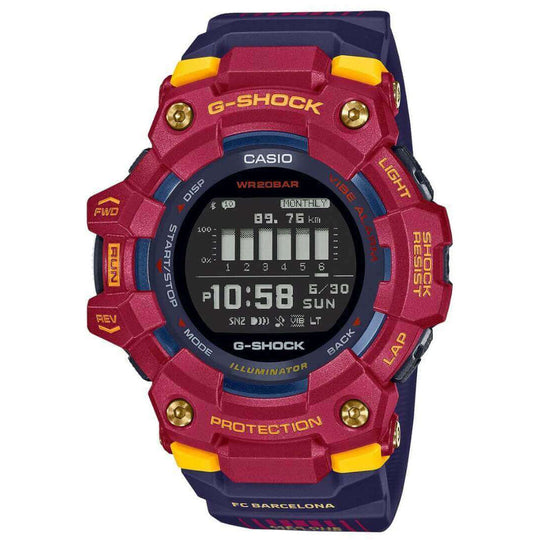 Casio G-Shock Barcelona Men's Red Watch GBD-100BAR-4ER