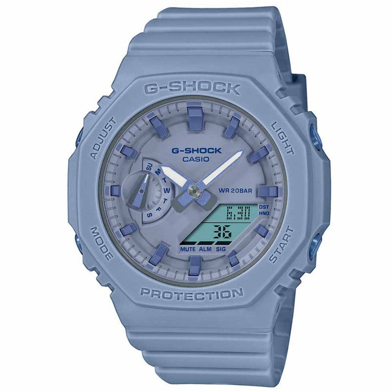 Digital Watch - Casio G-Shock Ladies Light Blue Watch GMA-S2100BA-2A2ER