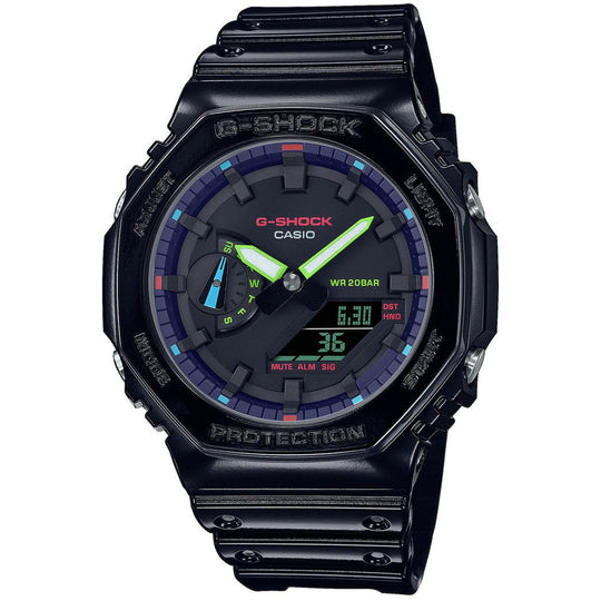 Casio G-Shock Men's Black Watch GA-2100RGB-1AER
