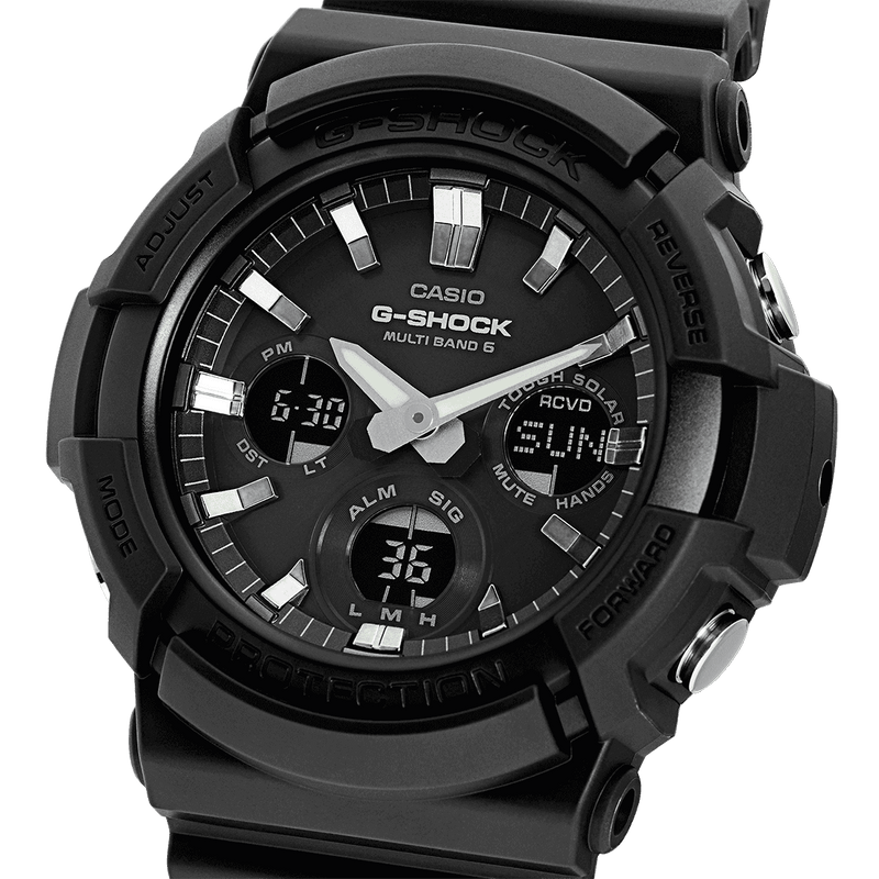 Digital Watch - Casio G-Shock Men's Black Watch GAW-100B-1AER