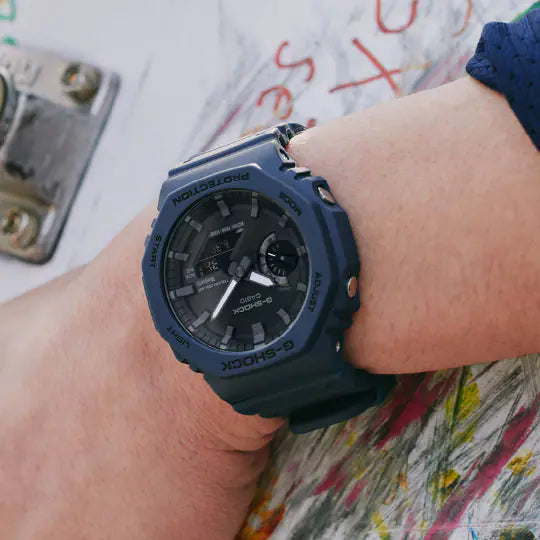 Casio G Shock Men s Blue Watch GA B2100 2AER