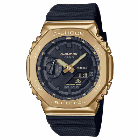 Casio G-Shock Men's Gold Watch GM-2100G-1A9ER