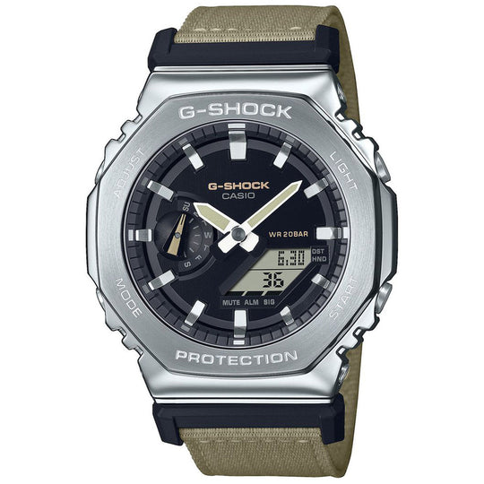 Casio G-Shock Men's Silver Watch GM-2100C-5AER