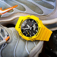 Digital Watch - Casio G-Shock Men's Yellow Watch GA-B2100C-9AER